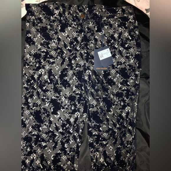 Louis Vuitton Other - Louis Vuitton Monogram Black Jeans